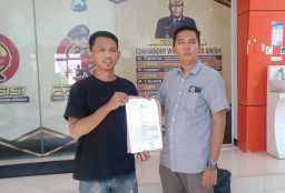 Peristiwa Pidana Sudah Sebulan Berlalu, Penyidik Polres Gresik Baru Menyelidiki