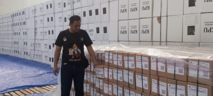 KPU Kabupaten Kediri Bersiap Lakukan Sortir Lipat Surat Suara, Bakal Libatkan 200 Orang