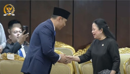 AHY-Puan Bersalaman, Anggota MPR Riuh