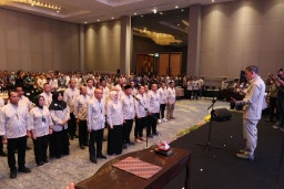 Resmi Jabat Ketua HKTI Periode 2024-2029, Arum Sabil Tingkatkan Nilai Jual Sektor Pertanian