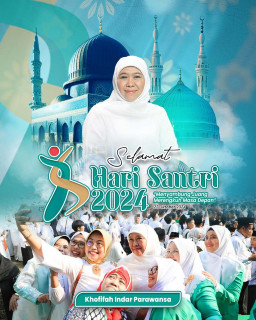 Hari Santri 2024, Khofifah: Santri Harus Jadi Penjaga Moral di Tengah Transformasi Digital