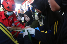 Simulasi Penanganan Darurat Bencana di MPP Siola, Pemkot Surabaya Tampilkan Upaya Percepatan