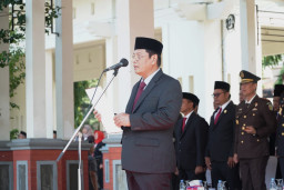 Plt Bupati Lamongan Pimpin Upacara Hari Kesaktian Pancasila