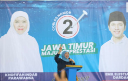 Khofifah Sampaikan Selamat Bertugas untuk Presiden RI Prabowo Subianto dan Wapres Gibran