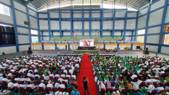 Ghofur-Firosya Minta Doa Restu dan Sampaikan Salam Perubahan Untuk Lamongan Bagus