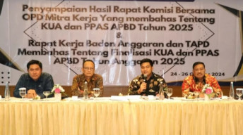 Belum Penuhi Skema Optimis Realistis, Banggar DPRD Gresik Tunda Finalisasi KUA-PPAS 2025