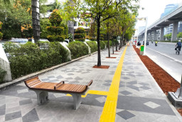 Ciptakan Ruang Publik Nyaman, SIG dan Pemprov DKI Jakarta Revitalisasi Trotoar di Kawasan Kuningan