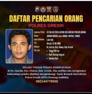 Sudah 9 Bulan, Polres Gresik Belum Juga Menangkap Otak Pembunuhan Agen BRILink Dukun