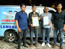 Libatkan Perangkat Desa dan Penyelenggara Pemilu, Paslon Yes-Dirham di Laporkan ke Bawaslu