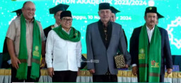 Menko Pemberdayaan Masyarakat dan Menteri PPN/Kepala Bappenas Hadiri Wisuda S1 INSUD Sunan Drajat
