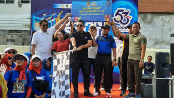 Peringatan HUT Ke-53 Korpri, Pemkot Mojokerto Gelar Jalan Sehat Hingga Pasar Murah