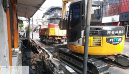 Pemkot Kediri Kebut Rehabilitasi Drainase Pattimura