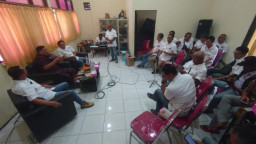 Jurnalis KWG dan Dinkes Gelar Diskusi Bahas Tingginya Pengidap ISPA di Gresik