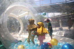 Sambut Libur Sekolah dan Nataru, THP Kenjeran Surabaya Miliki Empat Wahana Permainan Baru