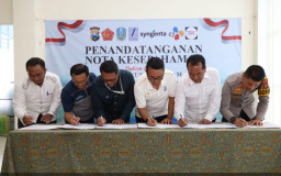 Pemkab Pasuruan Tandatangani Nota Kesepahaman Kolaborasi Tim Ketahanan Pangan