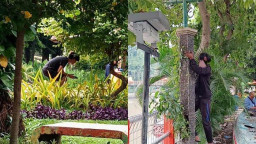 Alun-Alun Surabaya, Arena Perburuan Koin-koin Jagat