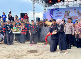 Gelar Pesta Rakyat, Mbak Vinanda - Gus Qowim Ingin Lestarikan Seni Budaya Jaranan