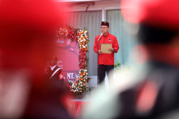 HUT ke-52 PDI-P, Jatim Ikrar Dukung Megawati Jadi Ketua Umum