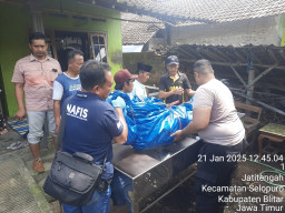Kakek 75 Tahun Ditemukan Tewas Mengambang di Sungai Lekso