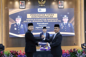 Agus Winarto Resmi Nahkodai Kantor Imigrasi Surabaya, Ramdhani Melangkah ke Sulawesi Utara