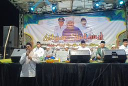 Pemdes Kludan Gelar Gebyar Sholawat dalam Rangka Ruwat Desa