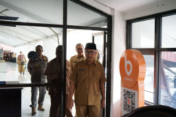 Wakil Wali Kota Kediri Qowimuddin Keliling Balai Kota di Hari Pertama Kerja