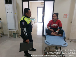 2 Motor Adu Banteng, 1 Tewas dan Satu Alami Luka-luka