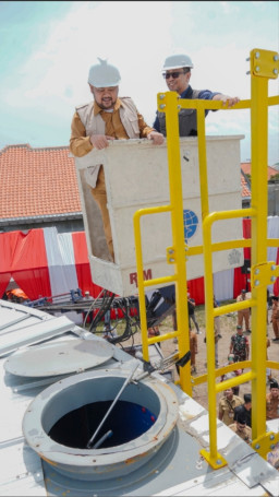 6.000 Warga Duduksampeyan Kembali Nikmati Layanan Sambungan Gratis Air Bersih