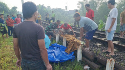 Lansia Tewas Tertemper KA Gajayana di Blitar