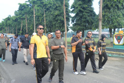TNI-Polri di Blitar Raya Gelar Olahraga Bersama