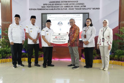 Tingkatkan Pelayanan, Bank Jatim Bersama Pemkab Blitar Launching SIPD E-Blud dan Serah Terima CSR