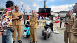 Mbak Vinanda Bakal Beri Wajah Baru Pedestrian di Kawasan Stasiun Kediri
