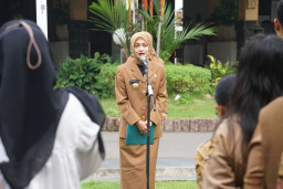 Pimpin Apel Pagi, Mbak Vinanda Ingin Wujudkan Pelayanan Optimal untuk Masyarakat