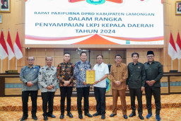 DPRD Lamongan Gelar Paripurna LKPJ Bupati Tahun Anggaran 2024