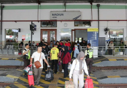 Masa Angkut Lebaran 2025, Penumpang di KA Daop Madiun Melonjak 7 Persen