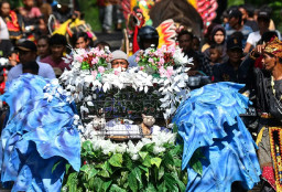 Diarak 12 Biduan Dangdut hingga Kuda Lumping, Pesta Ulang Tahun 3 Kucing di Banyuwangi Viral