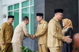 Hari Pertama Masuk, Pemkab Lamongan Gelar Halal Bi Halal