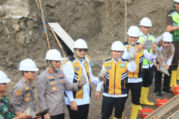 Jembatan Mojokerto-Gresik Mulai Dibangun, Bupati Gus Barra: Targetkan Rampung 20 Oktober 2025