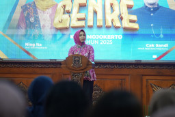 Pemilihan Duta GenRe Kota Mojokerto 2025, Ning Ita Tekankan Peran Duta Sebagai Motivator Remaja