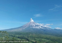 Kembali Erupsi ke-3 Kalinya, Letusan Gunung Semeru Capai 700 Meter
