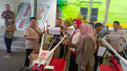 Berkat Lobby Wabup Hj Mimik Idayana, Sidoarjo Dapat Bantuan 16 Alsintan dari Kementan