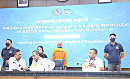 Imigrasi Surabaya Amankan WNA Tiongkok Diduga Gunakan Izin Tinggal Fiktif