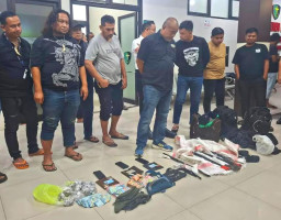 Sempat Beraksi di Bali, Komplotan Pembobol Gudang Rokok Dihentikan Polda Jatim