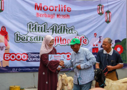 Baca juga : Gaungkan Gaya Hidup Sehat, Moorlife Bagikan Daging Qurban dalam Wadah Ramah Lingkungan