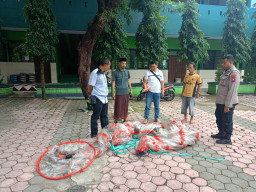 Balon Udara di Atap MAN, Ditemukan Sebuah Petasan