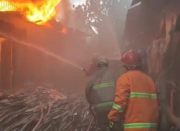 Kandang Ayam di Wilayah Srengat Terbakar, Pemilik Rugi Ratusan Juta Rupiah