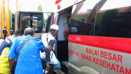 Kloter Pertama Jamaah Haji Tulungagung Jalani Pemeriksaan Kesehatan Ketat di Debarkasi Surabaya