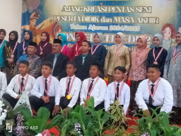 SD Negeri Sedati Gede 2 Gelar Pelepasan Masa Akhir Siswa dan Pentas Seni