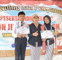 Bertabur Prestasi SDN Jimbaran Kulon Gelar Pelepasan Siswa Kelas 6