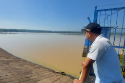 Madiun Dilanda Kekeringan, Waduk Menyusut hingga 35 Persen